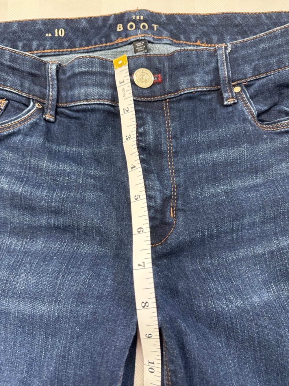 White House Black Market Indigo Boot Cut Jeans - Picture 9 of 16